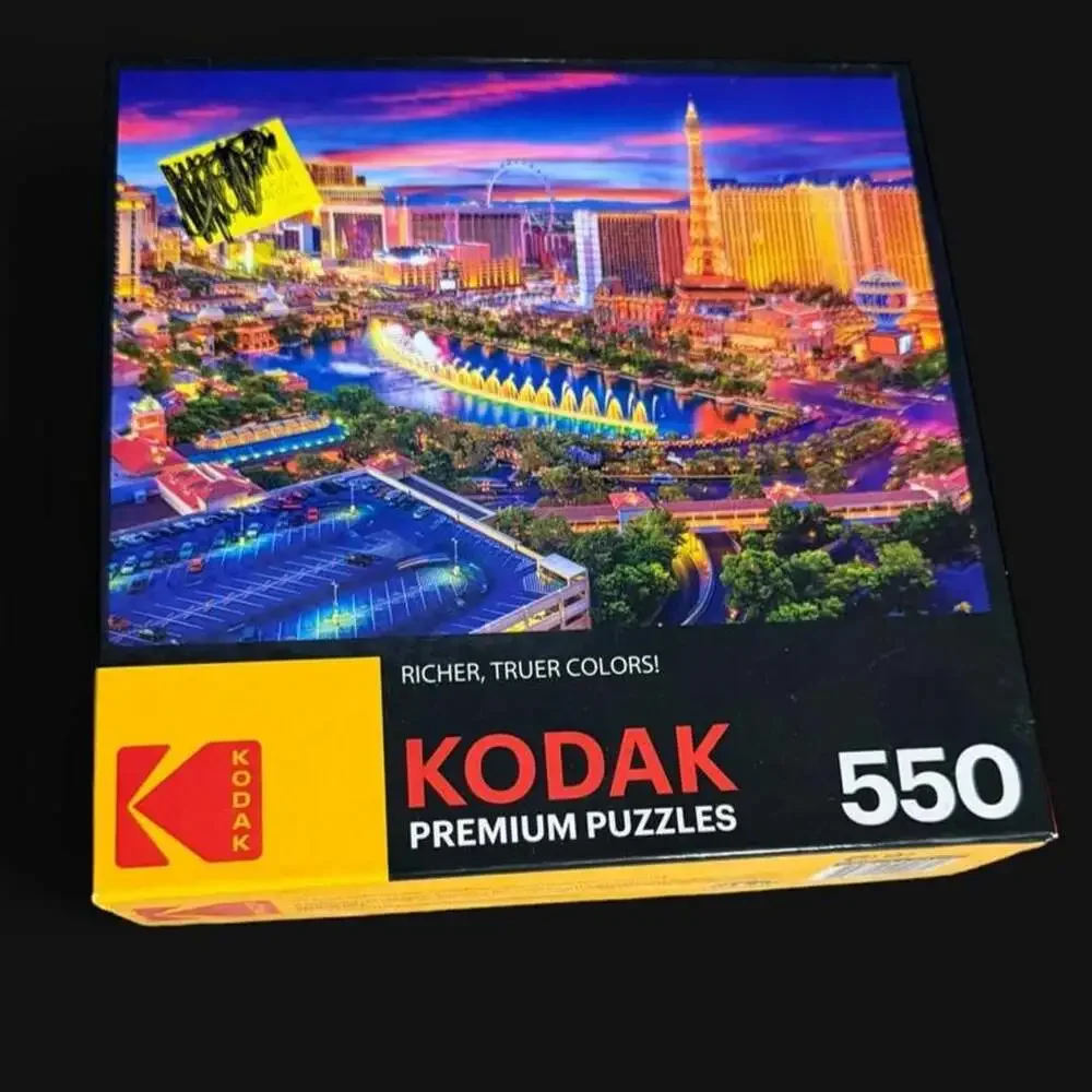 Assorted Jigsaw Puzzles Lot Kodak Buffalo Big Ben 300 to 1000 Pieces